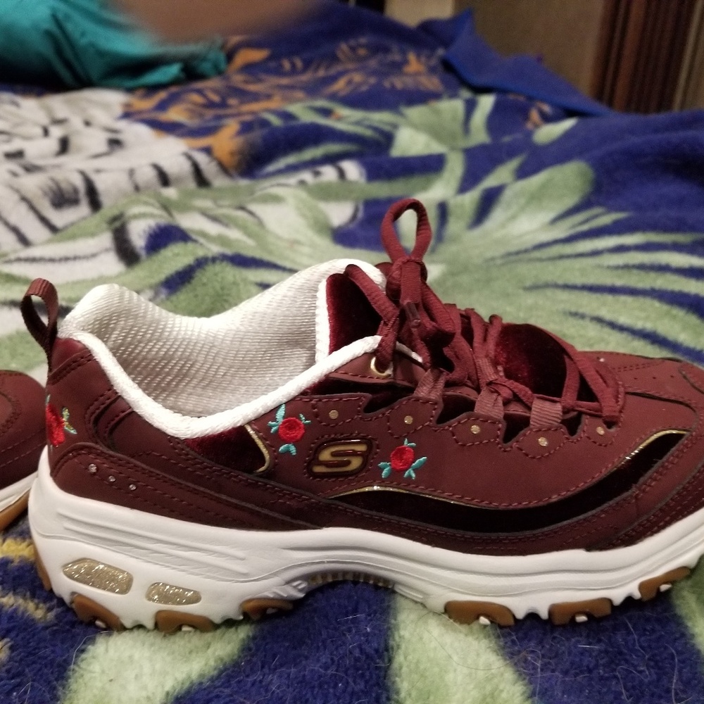 Skechers D'LITES BRIGHT BLOSSOMS SNEAKERS